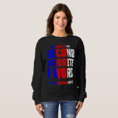 Sweatshirt Technicien expert Fireworks 4 juillet 9 (Devant entier)