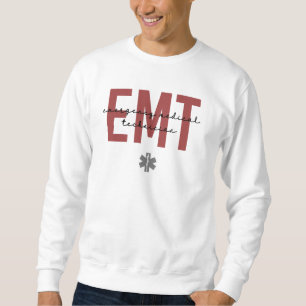 Sweatshirt Technicien Médicale en urgence EMT