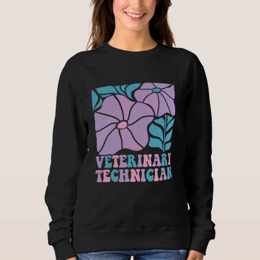 Sweatshirt Technicien Vétérinaire Assistant Vétérinaire Techn (Devant)
