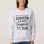 Sweatshirt Technologie chirurgicale | Technologue chirurgical (Devant)