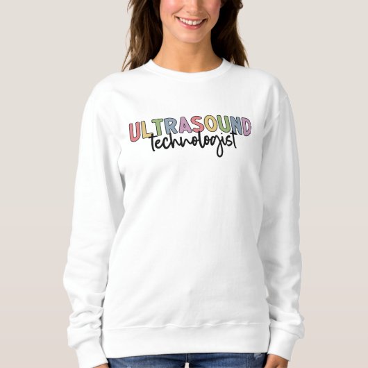 Sweatshirt Technologue d'Ultrasound | Cadeaux techniques ultr (Devant)
