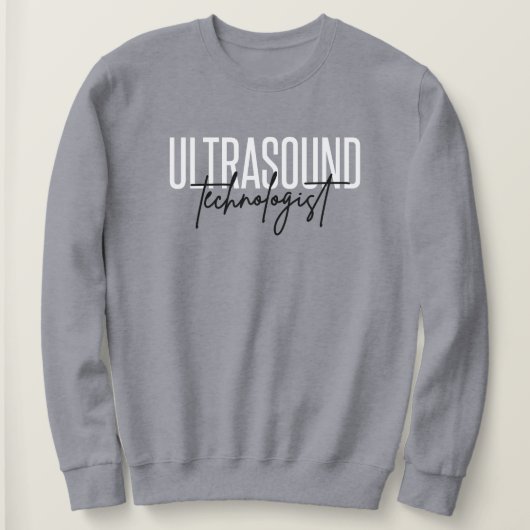 Sweatshirt Technologue d'Ultrasound | Cadeaux techniques ultr (Design devant)