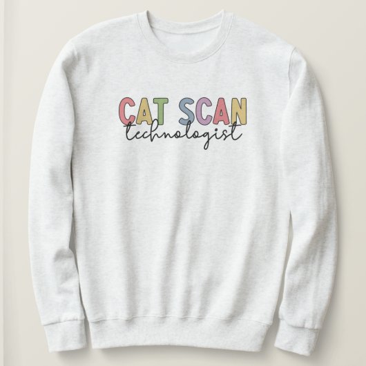 Sweatshirt Technologue en numérisation CAT - Cadeaux de radio (Design devant)