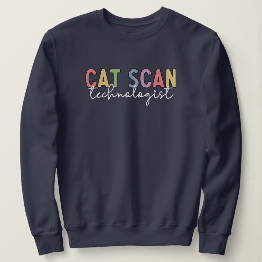 Sweatshirt Technologue en numérisation de CAT Technologie de (Design devant)