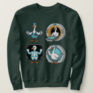 Sweatshirt Technologue en radiologie Silly Goose, drôle de ra