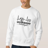 Sweatshirt Technologue en radiologie Xray en médecine nucléai (Devant)