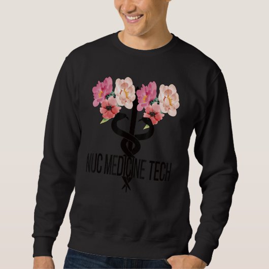 Sweatshirt Technologue Nuc Med Caduceus Nuclear Medicine Tec (Devant)