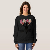 Sweatshirt Technologue Nuc Med Caduceus Nuclear Medicine Tec (Devant entier)