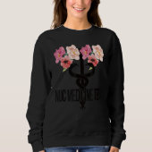 Sweatshirt Technologue Nuc Med Caduceus Nuclear Medicine Tec (Devant)