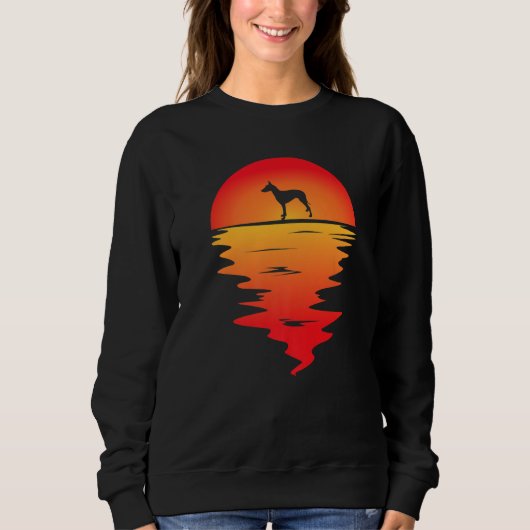 Sweatshirt Teck Terrier Manchester au coucher du soleil (Devant)