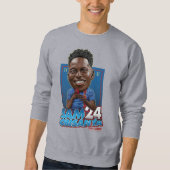 Sweatshirt Ted Lasso | Sam Obisanya Bobblehead (Devant)