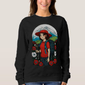 Sweatshirt Tee d'aventure Mountain Blossom (Devant)