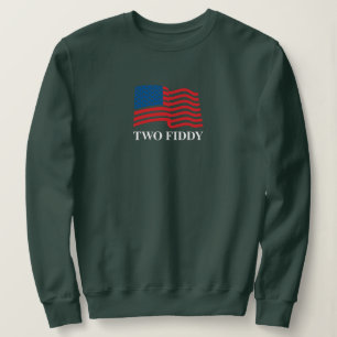 Sweatshirt Tee-shirt patriotique Two Fiddy, 2 Fiddy 250e anni