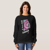 Sweatshirt Teinture liée de Rhode Island (Devant entier)