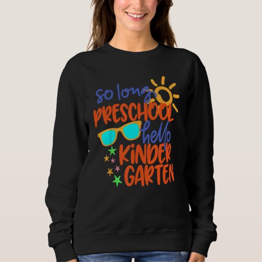 SWEATSHIRT TELLEMENT LONGTEMPS PRÉSCOLAIRE GRADE HELLO KINDER (Devant)