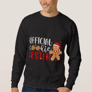 Sweatshirt Témoin officiel Tester Gingerbread Homme Noël P