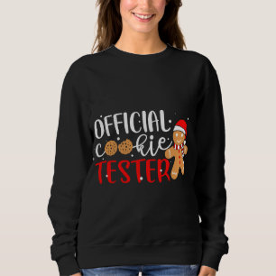 Sweatshirt Témoin officiel Tester Gingerbread Homme Noël P
