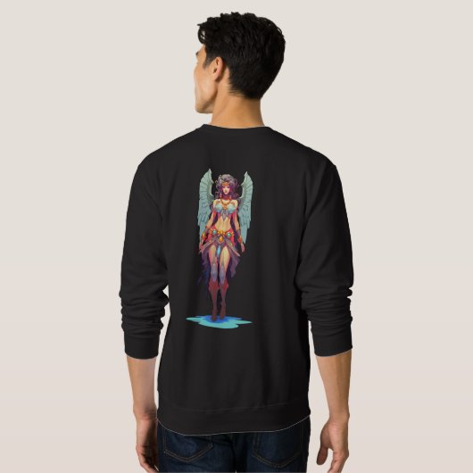 Sweatshirt Tempête céleste (Dos entier)