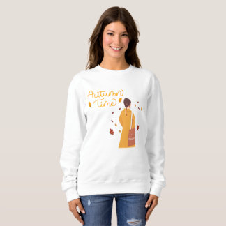 Sweatshirt Temps Automnal Cozy | Débardeur Graphique Mignon d