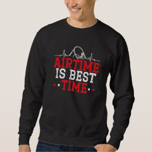 Sweatshirt Temps d'antenne Meilleur temps Roller Dessous de v