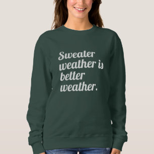 Sweatshirt Temps du pull