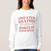 Sweatshirt Temps du pull (Devant)