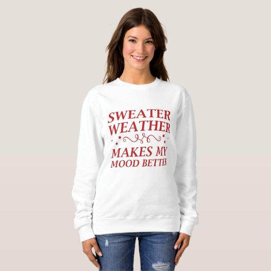 Sweatshirt Temps du pull (Devant entier)