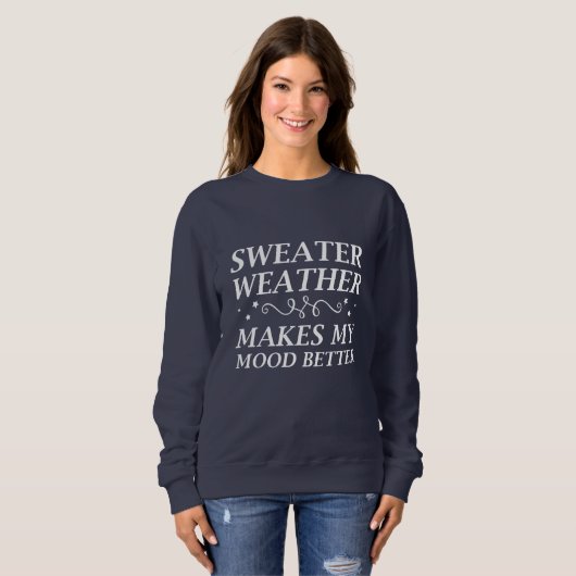 Sweatshirt Temps du pull (Devant entier)