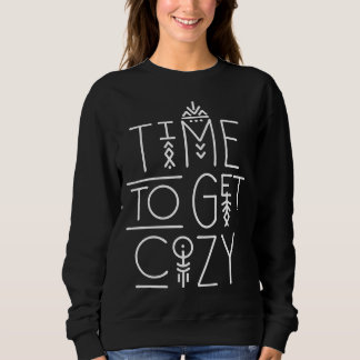 Sweatshirt Temps moderne pour obtenir un design confortable