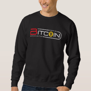 Sweatshirt Temps Pour Plan B En Bitcoin Nous Faisons Confianc