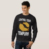 Sweatshirt Tempura Pun Costume Shrimp And Seafood (Devant entier)