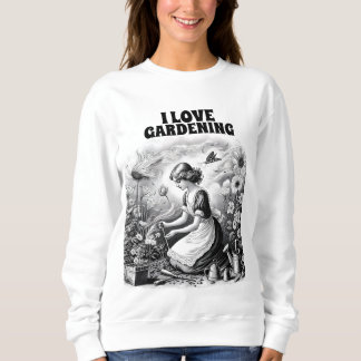 Sweatshirt Tendance aux fleurs