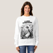 Sweatshirt Tendance aux fleurs (Devant entier)