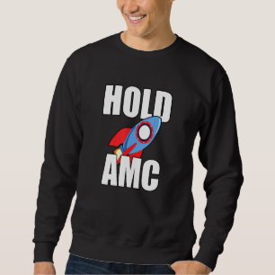 Sweatshirt Tenez Amc Stock Apes À La Lune Courte Squeeze