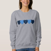 Sweatshirt Tennessee Titans Heart Football Dark (Devant)