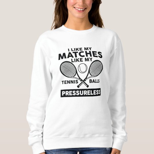 Sweatshirt Tennis Balls Pressuet (Devant)