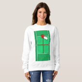 Sweatshirt Tennis Christmas Holiday (Devant entier)