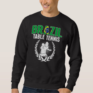 Sweatshirt Tennis de table brésilien Support des pongistes