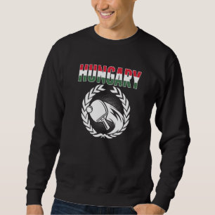 Sweatshirt Tennis de table Hongrie Support Ping Pong Hongro
