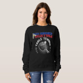 Sweatshirt Tennis de table Philippines Soutenir le ping phi (Devant entier)