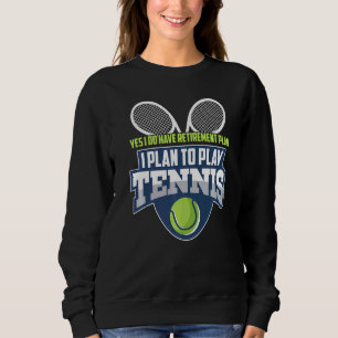 Sweatshirt Tennis Tennis Racket Tennis Ball Tennis Court Tenn