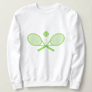 Sweatshirt Tennis vert