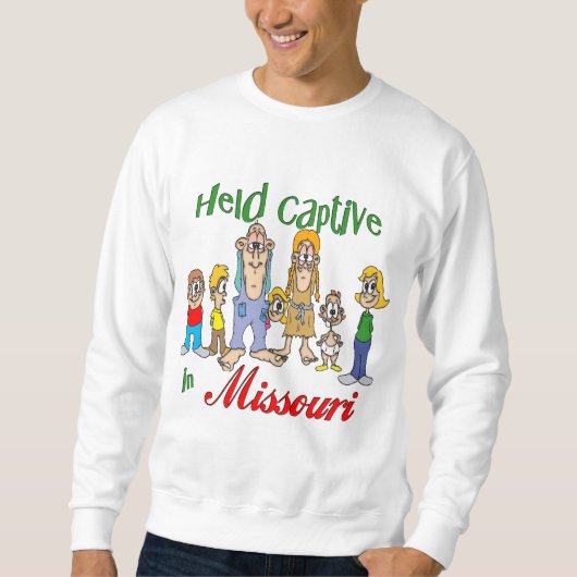 Sweatshirt Tenu captif dans le Missouri (Devant)