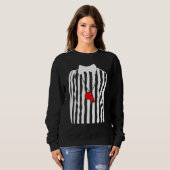 Sweatshirt Tenue d'arbitre (Devant entier)