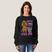 Sweatshirt Tenue de Chien Cocker Spaniel  Cocker Spaniel 2 (Devant entier)