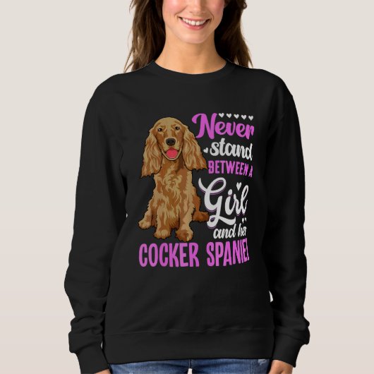Sweatshirt Tenue de Chien Cocker Spaniel  Cocker Spaniel 2 (Devant)