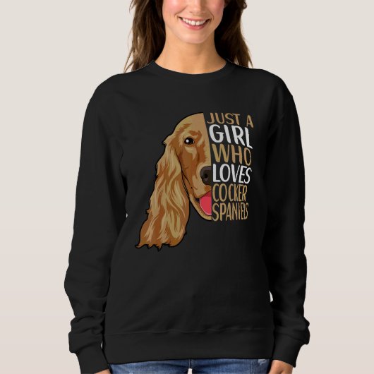 Sweatshirt Tenue de Cocker Spaniel Cocker Spaniel 4 (Devant)