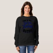 Sweatshirt Tenue de dégustation de vin (Devant entier)