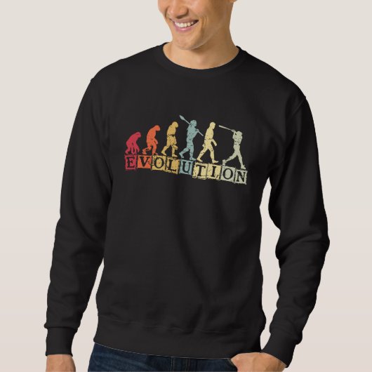 Sweatshirt Tenue d'évolution de sport de baseball Softball Ba (Devant)