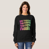 Sweatshirt Tequila Un Tequila Deux Tequila Trois Tequila Flo (Devant entier)